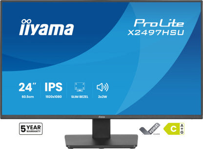 Monitor IIYAMA ProLite X2497HSU-B1 / Preto_2