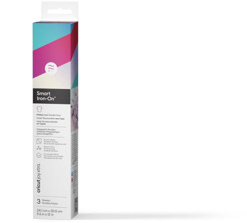 CRICUT SMART IRON-ON JOY XTRA 24,1X30,5CM - 3 SHEETS (HOLOGRAPHIC)_0