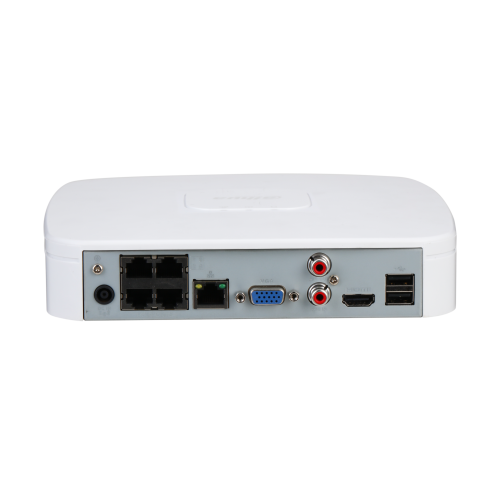 (DHI-NVR2104-P-4KS3) DAHUA GRABADOR IP 4 CANALES POE 1HDD 4K CON INTELIGENCIA ARTIFICAL SMART 1U LITE BLANCO_2