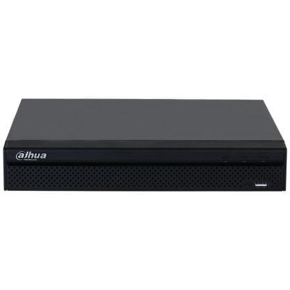 (DHI-NVR2104HS-P-4KS3) DAHUA GRABADOR IP 4 CANALES POE 1HDD 4K CON INTELIGENCIA ARTIFICAL COMPACT 1U NEGRO_1