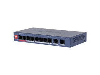 (DH-CS4010-8GT-110-V2) DAHUA SWITCH 10 PUERTOS CLOUD MANAGED GIGABIT, 8 PUERTOS POE, 110W, HI-POE, L2_0