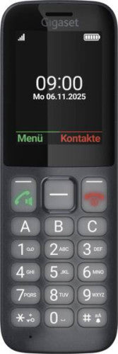 Gigaset Comfort 600 SIM 6,1 cm (2.4") 118 g Negro, Gris_1