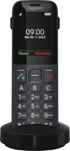 Gigaset Comfort 600 SIM 6,1 cm (2.4") 118 g Negro, Gris_2