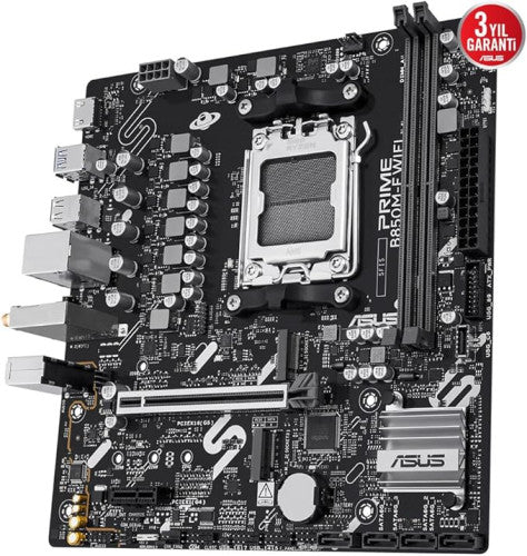 PLACA ASUS PRIME B850M-F WIFI,AMD,AM5,B850,2DDR5,128GB,1HDMI,4SATA3+2M.2,GBLAN+WIFI6+BT5.3,5USB3.2,MATX_2
