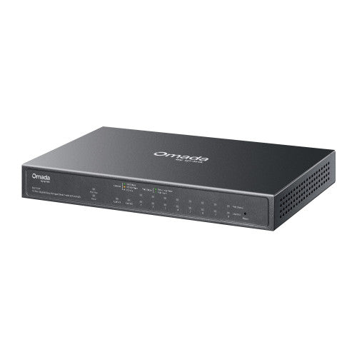 TP-LINK ES210GP SWITCH GIGABIT OMADA 10 PUERTOS EASY MANAGED CON 8 PUERTOS POE+_2
