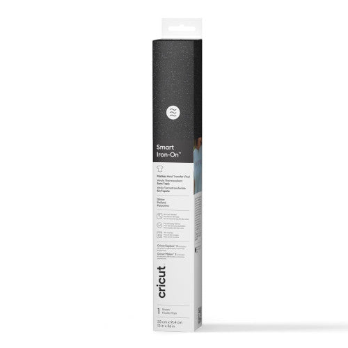 CRICUT SMART IRON-ON 33X91CM (GLITTER BLACK)_0
