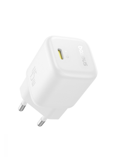 Carregador Baseus PicoGo GaN 45W EU / Branco / P10176800213-00_0