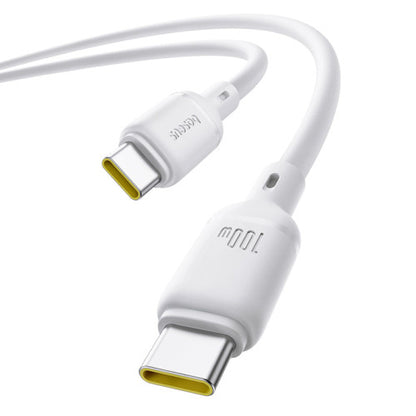 Baseus Silky Ser.Charging Cable Type-C to Type-C 100W 1m White_2