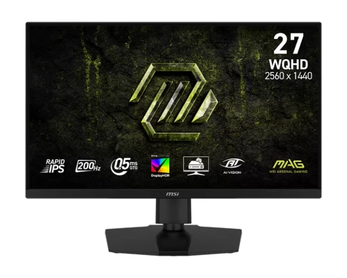 MSI MONITOR MAG 274QPF E20. 27" RAPID IPS PLANO. 2560X1440 200HZ. NEGRO_0