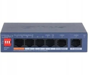 (DH-CS4006-4GT-60-V2) DAHUA SWITCH 6 PUERTOS CLOUD MANAGED GIGABIT, 4 PUERTOS POE, 60W, HI-POE, L2_1