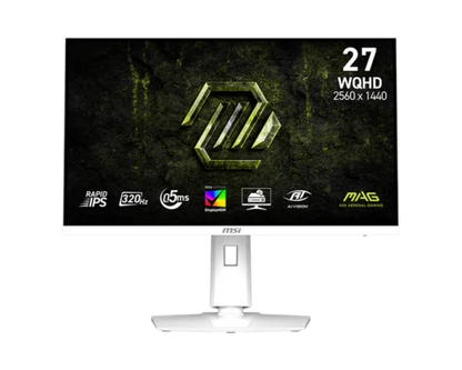 MSI MONITOR MAG 274QRFW X32. 27" RAPID IPS FLAT. 2560X1440. 320HZ. BLANCO_0