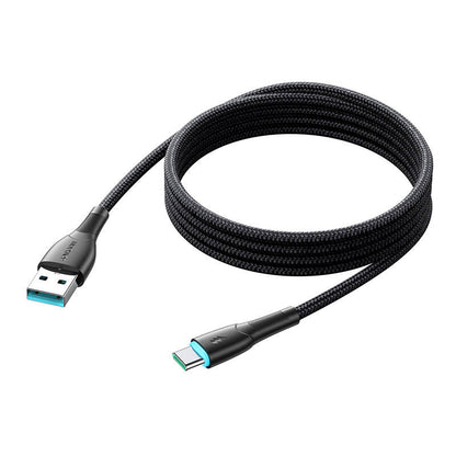 Joyroom Starry Series SA32-AC3 3A USB-A / USB-C cable 1m - black_5