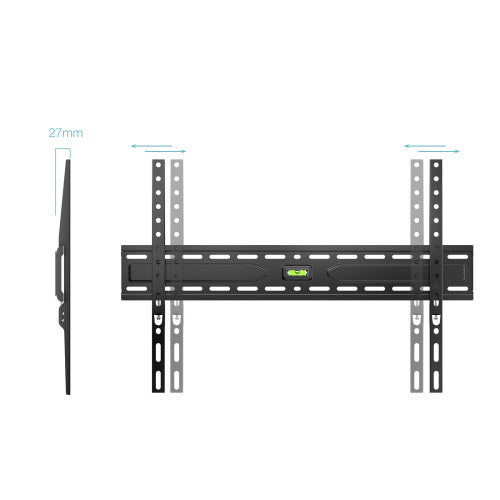Soporte de Pared Fijo TooQ LP1050F-B para TV de 37-86"/ hasta 45kg_2