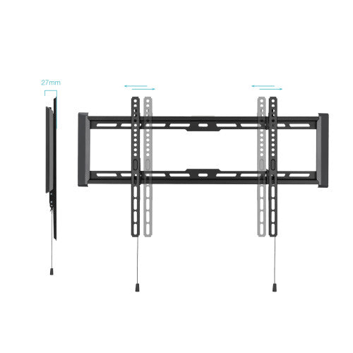 TOOQ SOPORTE FIJO PARED PANTALLAS 37"-80", NEGRO_2