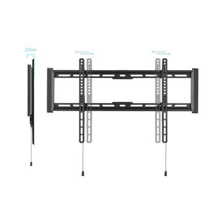 TOOQ SOPORTE FIJO PARED PANTALLAS 37"-80", NEGRO_2