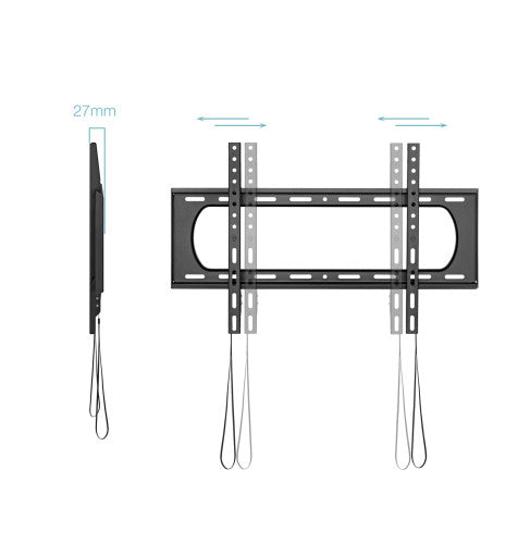 Soporte de Pared TooQ LP1084F-B para TV de 37-80"/ hasta 80kg_2