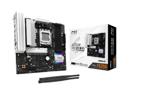 Placa Mãe ASROCK A620AM PRO RS WIFI / Preto_1