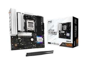 Placa Mãe ASROCK A620AM PRO RS WIFI / Preto_1