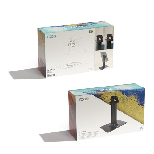 Soporte de Mesa para Marco Antirrobo de Tablet TooQ TQATC2601-B/ Negro_9