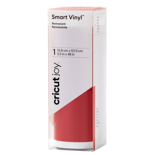 CRICUT SMART VINYL PERMANENT JOY 14X122CM 1 SHEET (MAT RED)_1