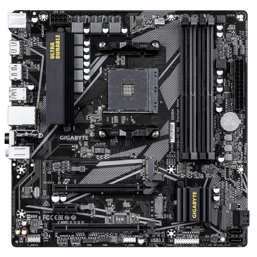 Mainboard GIGABYTE B550M DS3H AC R2 / Preto_1