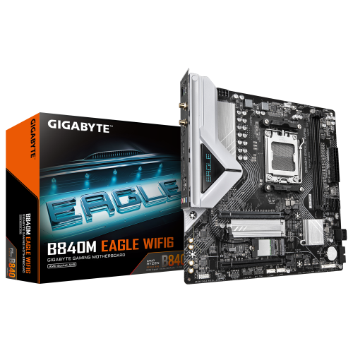 Mainboard GIGABYTE B840M EAGLE WIFI6 / Preto_0