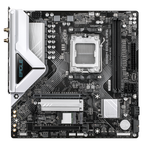Mainboard GIGABYTE B840M EAGLE WIFI6 / Preto_1