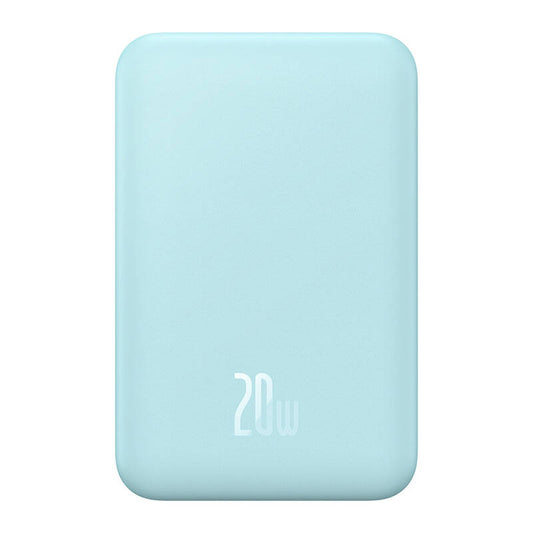 Magnetic Mini Powerbank Baseus 5000mAh, USB-C 20W (blue)_0
