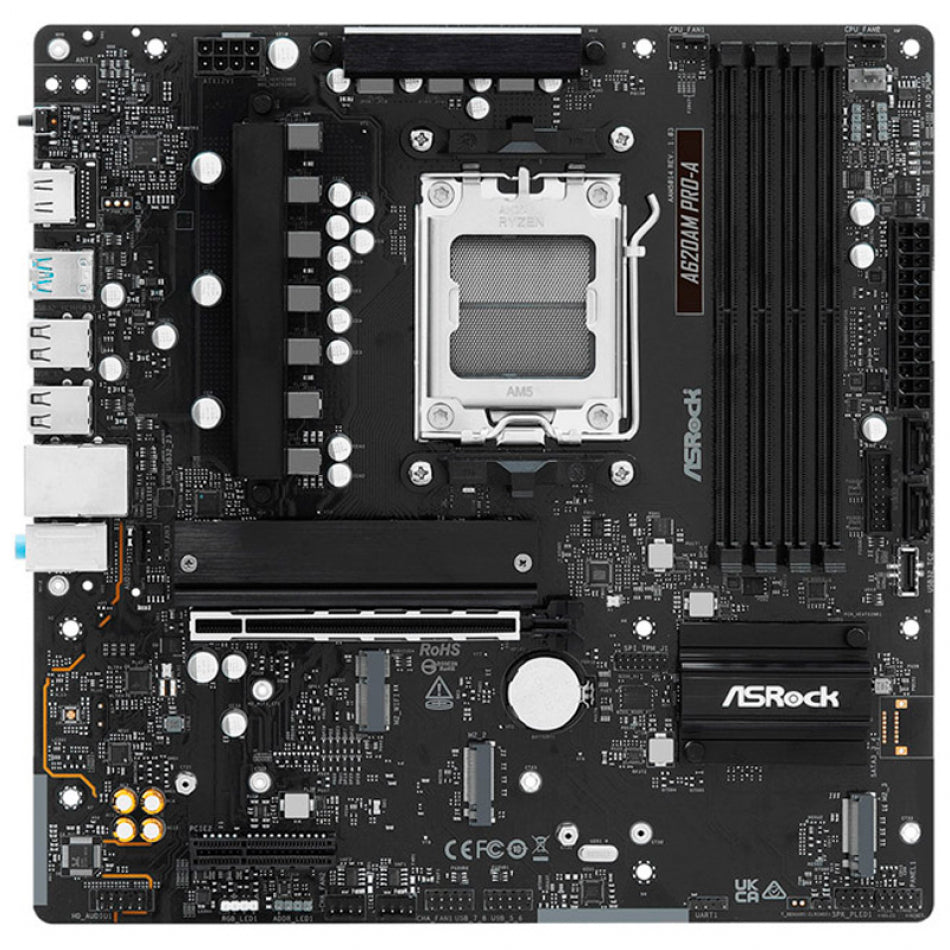 Mainboard ASROCK A620AM PRO-A / Preto_1