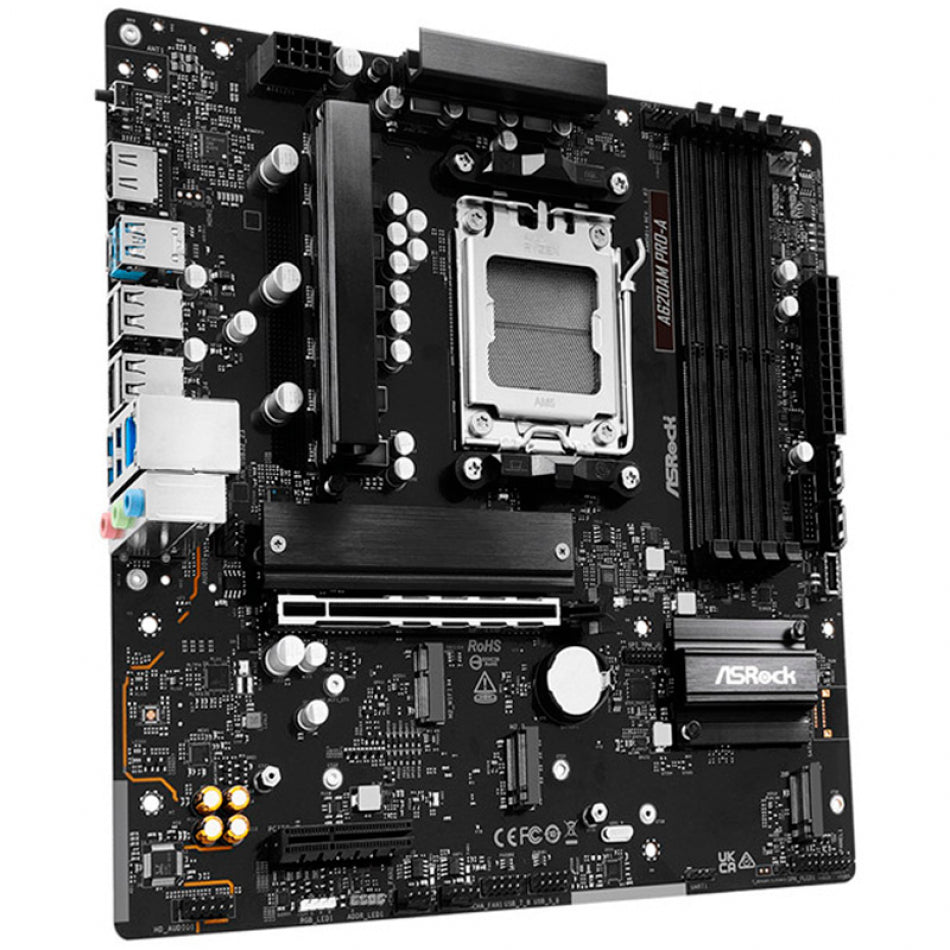 Mainboard ASROCK A620AM PRO-A / Preto_2