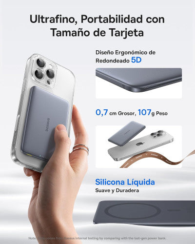 BASEUS PICOGO AM41 ULTRA-SLIM MAGNETIC POWER BANK 5000MAH 20W_0