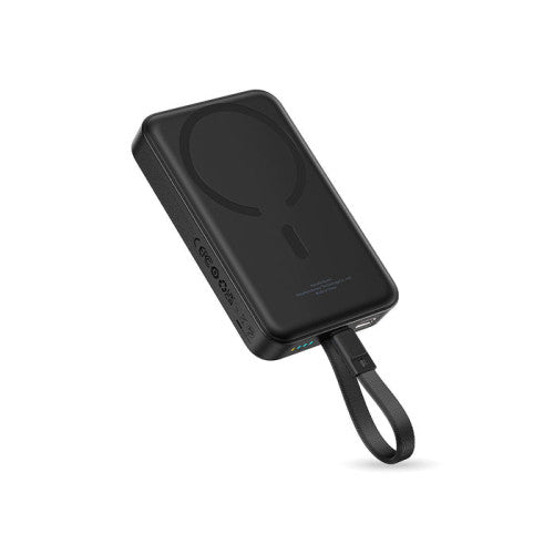 OS-BASEUS ENERFILL FM11 MAGNETIC POWER BANK WITH BUILT-IN USB CABLE 10000MAH 30W MOON WHITE_0