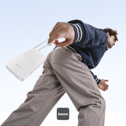 OS-BASEUS ENERFILL FP11 POWER BANK 10000MAH 15W MOON WHITE (INCLUDES SIMPLE TYPE-C TO TYPE-C CABLE 20V/3A 30CM WHITE)_2