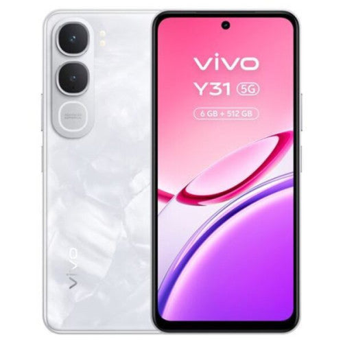 Smartphone Vivo Y31 6GB/ 512GB/ 6.72"/ 5G/ Blanco_0