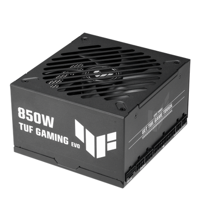 FUENTE ALIMENTACION ASUS TUF-GAMING-850G-EVO,850W, 80+ GOLD, ATX 3.0 COMPATIBLE, MILITARY-GRADE COMPONENTS, DUAL BALL BEARING, AXIAL-TECH FAN, PCB COATING, 10 YEAR WARRANTY)_0