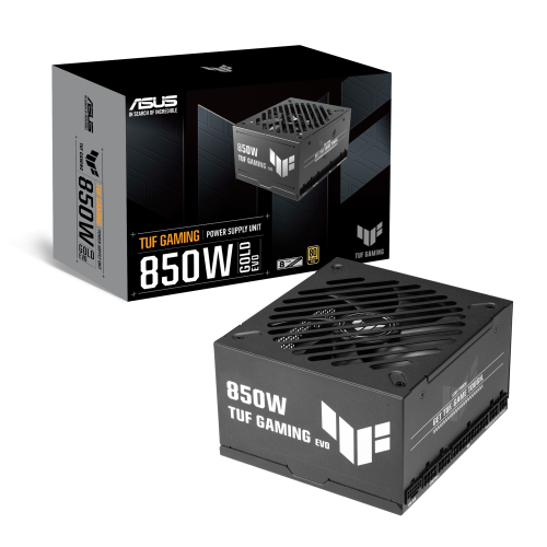FUENTE ALIMENTACION ASUS TUF-GAMING-850G-EVO,850W, 80+ GOLD, ATX 3.0 COMPATIBLE, MILITARY-GRADE COMPONENTS, DUAL BALL BEARING, AXIAL-TECH FAN, PCB COATING, 10 YEAR WARRANTY)_9