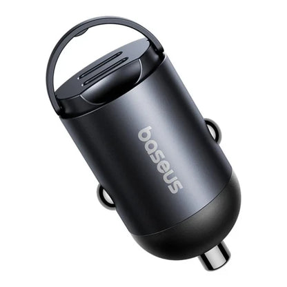 Carregador de Carro Baseus Tiny Star / 30W / 3A / 2 x USB-C / Preto / C00035001121-03_1