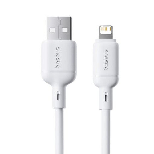 Cabo USB Baseus Silky Series / 2.4A / 1m / Branco / P10377702213-00_0