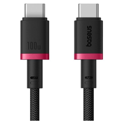 Cabo USB-C Baseus Dura Series / 100W / 5A / 1m / Vermelho / P10377803U01-01_0
