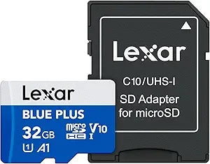 LEXAR MICROSD 32GB BLUE PLUS MOBILE L/S 100MB/S - 45MB/S ADATT.SD_1