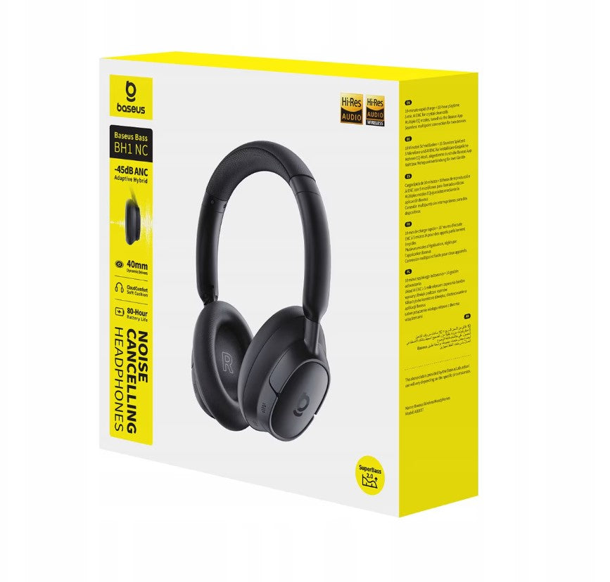 Baseus Bass BH1 NC Wireless ANC Cosmic Black_2