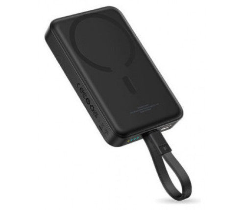 OS-BASEUS ENERFILL FM11 MAGNETIC POWER BANK WITH BUILT-IN USB CABLE 10000MAH 30W COSMIC BLACK_0