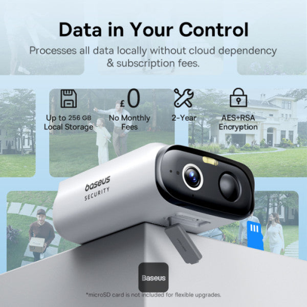 Baseus Security S1 Lite Outdoor Camera 2K White_3