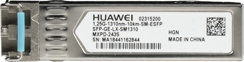 HUAWEI OPTICAL TRANSCEIVER,ESFP,GE,SINGLE-MODE MODULE(1310NM,10KM,LC)_0