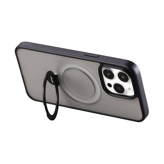Magnetic protective phone case Joyroom JR-BP004 for iPhone 15 Pro Max (black)_0