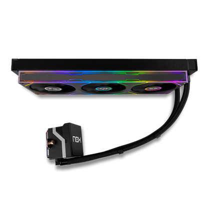 NOX Hummer M-360 LCD|Kit RL MagnÃ©tico ARGB Negro_3