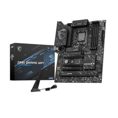 PLACA MSI Z890 GAMING WIFI,INTEL,1851,Z890,4DDR5,256GB,1HDMI+1DP+1THUNDERBOLT4,4SATA3+4M.2,5GBLAN+WIFI7+BT5.4,4USB3.2+1THUNDERBOLT,ATX_0