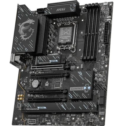 PLACA MSI Z890 GAMING WIFI,INTEL,1851,Z890,4DDR5,256GB,1HDMI+1DP+1THUNDERBOLT4,4SATA3+4M.2,5GBLAN+WIFI7+BT5.4,4USB3.2+1THUNDERBOLT,ATX_2