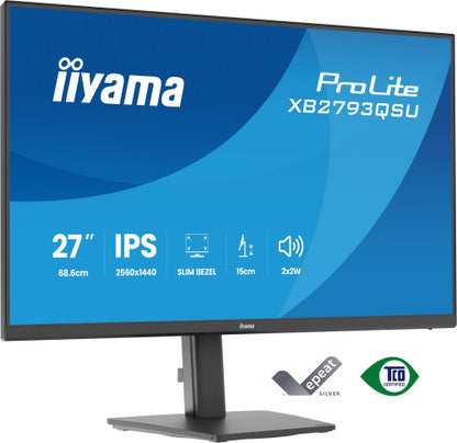 iiyama Monitor XB2793QSU-B1 XB2793QSUB1 (XB2793QSU-B1)_0