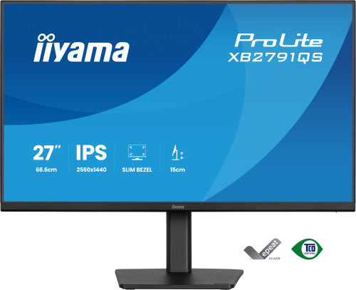 MONITOR IIYAMA 27" IPS, 4-SIDE SLIM BEZEL  2560X1440 75HZ_1